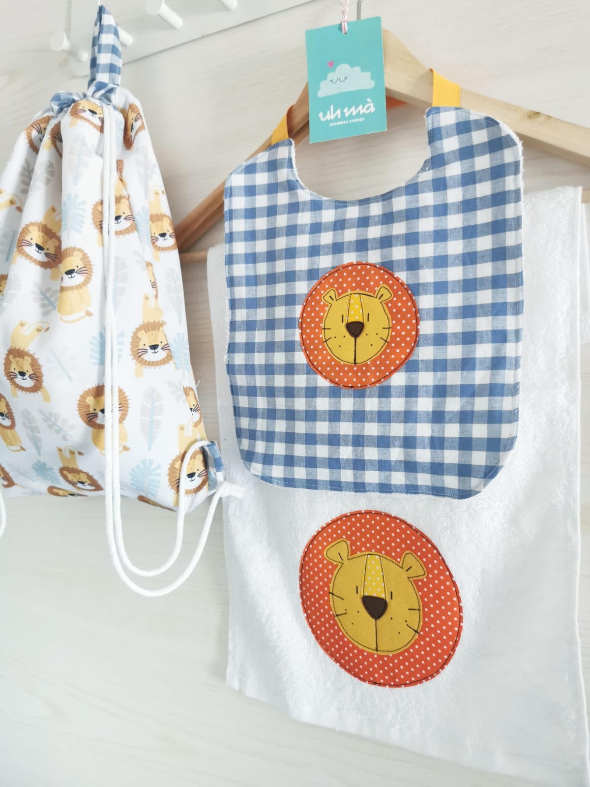 Set asilo personalizzato - Leoncino