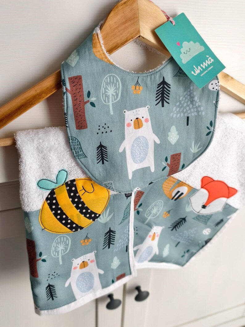 Set animali del bosco - 3pz