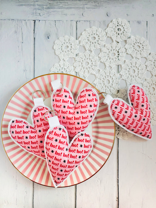 Portachiavi cuore - Rosa