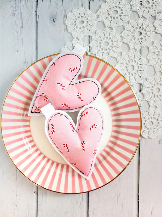 Portachiavi cuore - Rosa