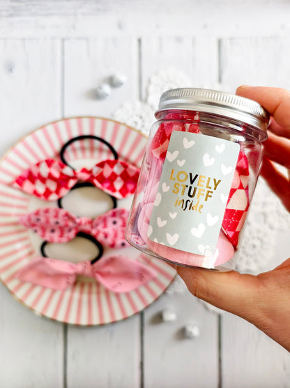 Fiocchi per capelli - Pink Christmas