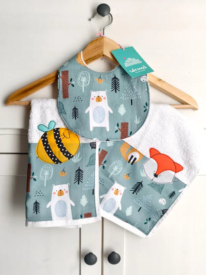Set animali del bosco - 3pz