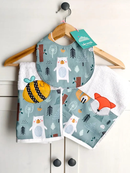 Set animali del bosco - 3pz