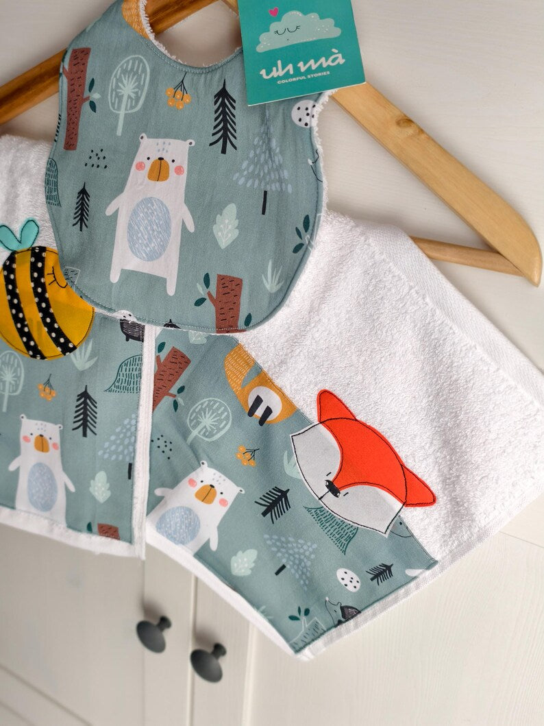 Set animali del bosco - 3pz