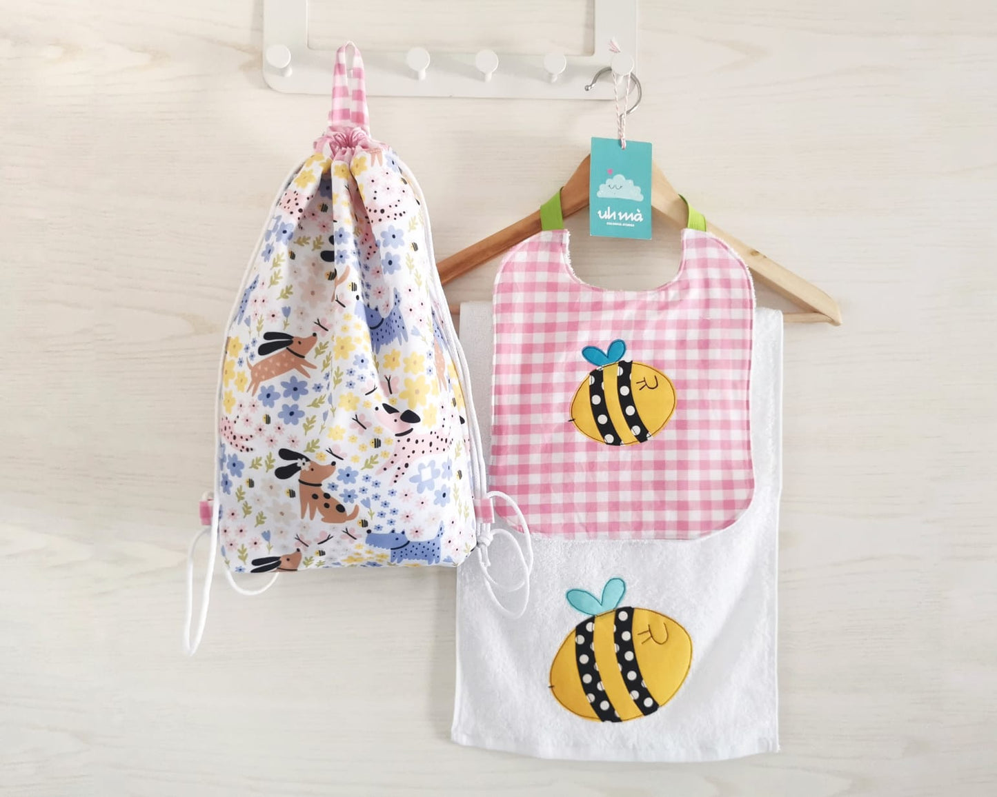 Set asilo personalizzato - Api in giardino