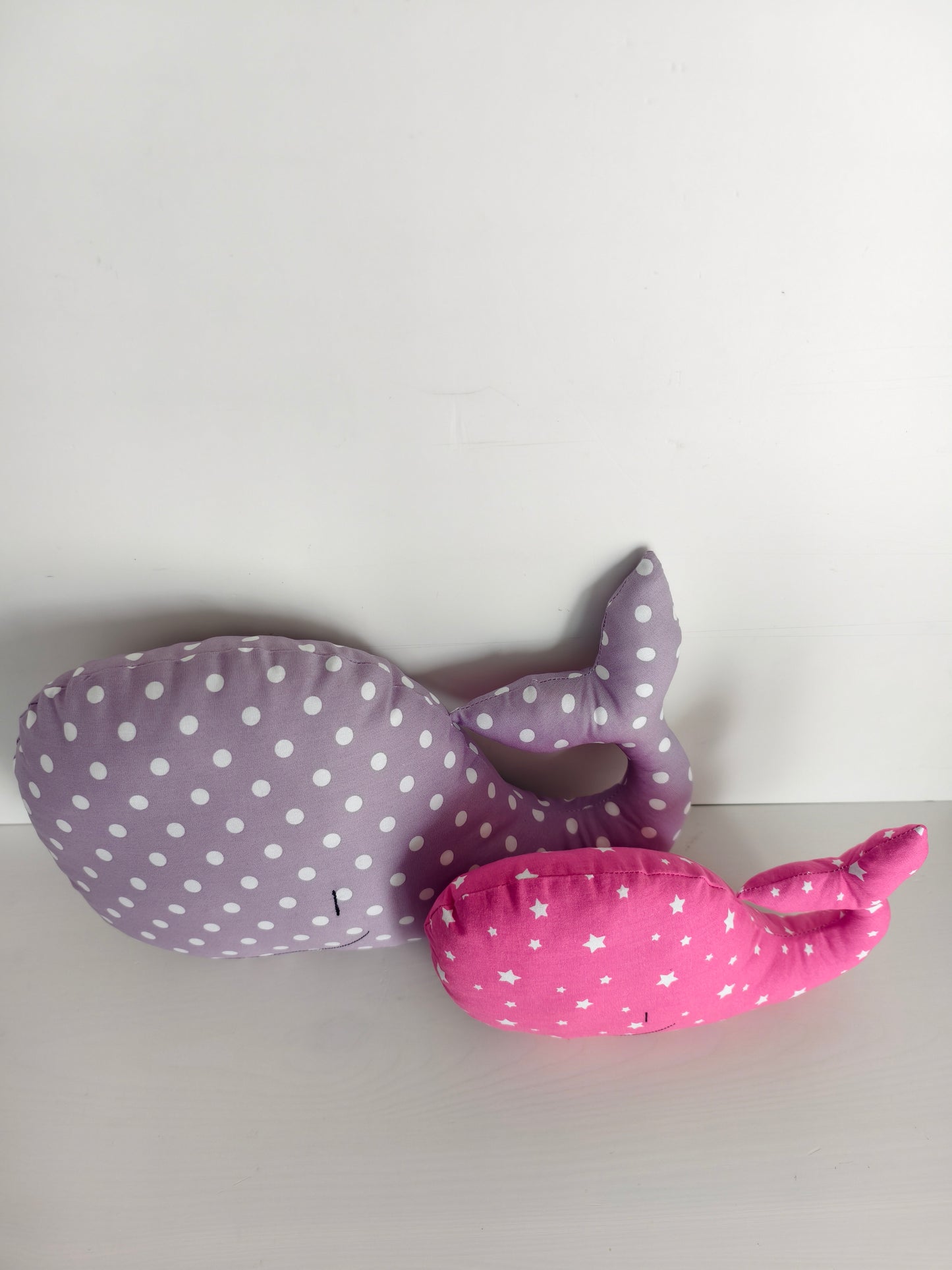 Balena in tessuto per bambini