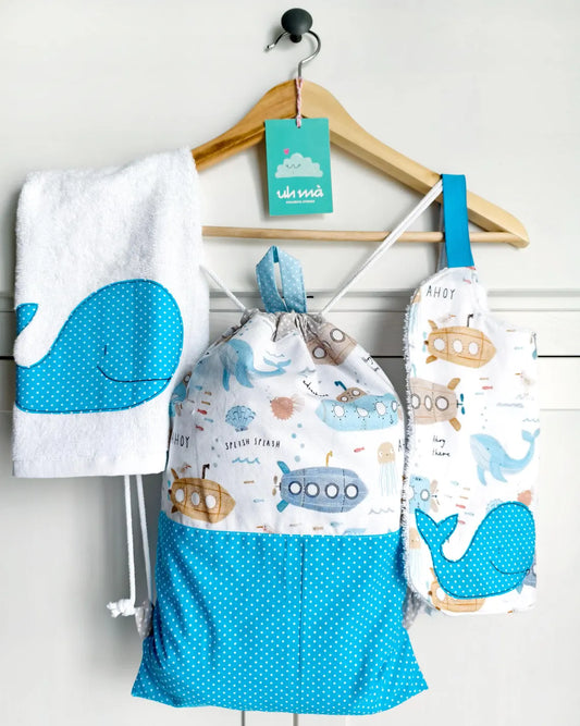 Set asilo personalizzato - Balena