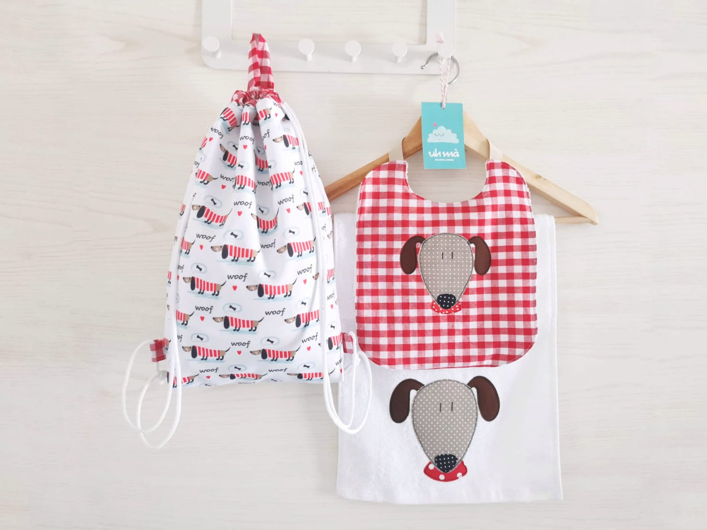 Set asilo personalizzato - Cagnolino