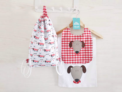 Set asilo personalizzato - Cagnolino