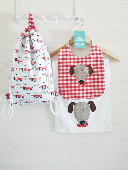 Set asilo personalizzato - Cagnolino