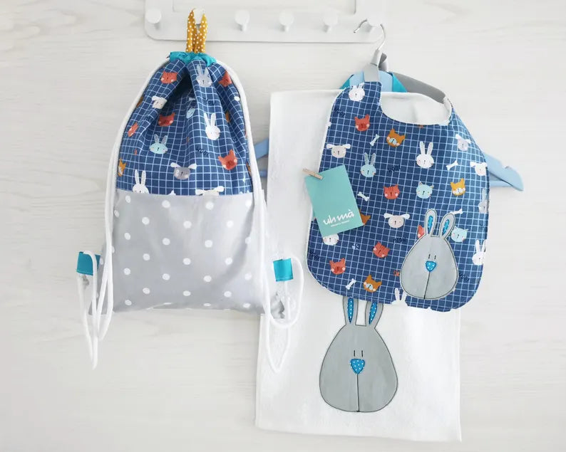 Set asilo personalizzato - Coniglietto