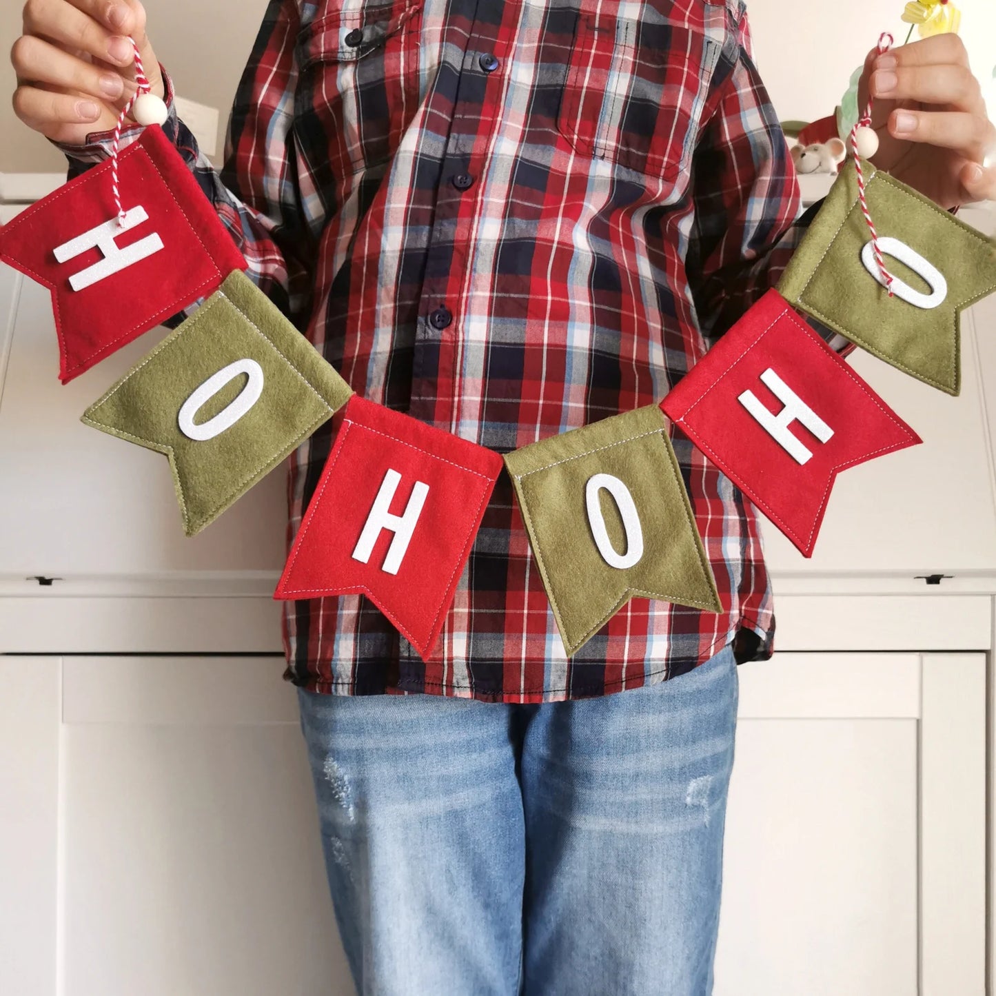 Bandierine Natalizie - HoHoHo