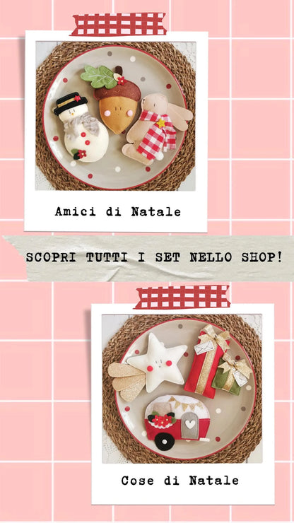 Set addobbi per l'albero - Cose di Natale