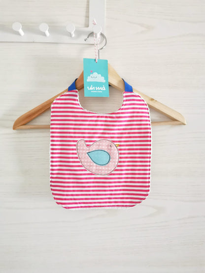 Set asilo personalizzato - Uccellino rosa